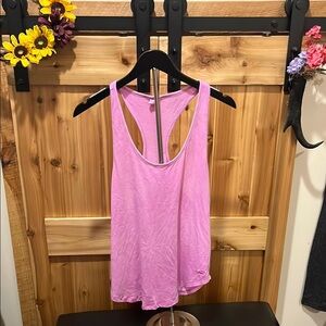 PINK Victoria's Secret Light Purple Racerback Tank